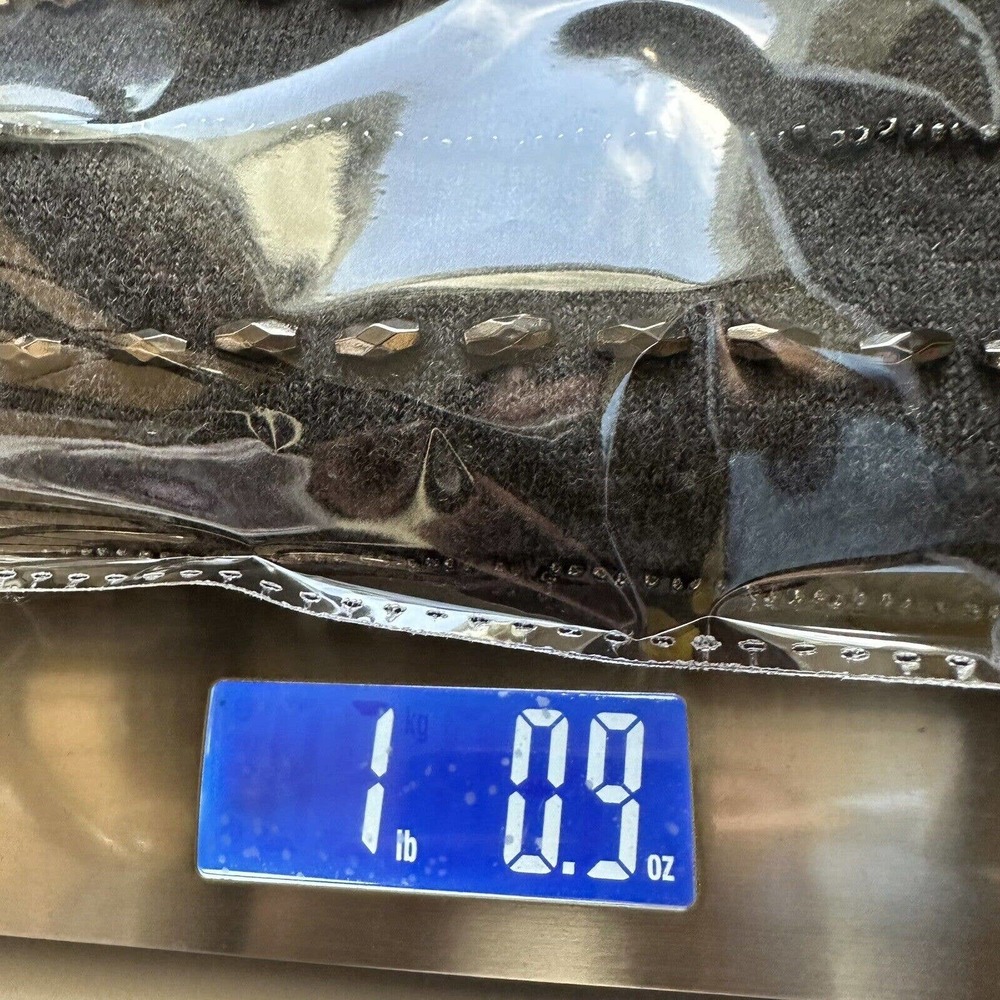 Talbots Sweater Womens 3x Gray Cardigan Beaded Lambswool Dressy Holiday Party - Picture 11 of 11